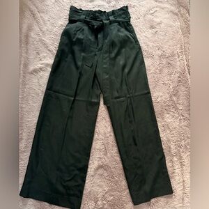 Banana Republic TENCEL Wide Leg Paper Bag Pantsuit